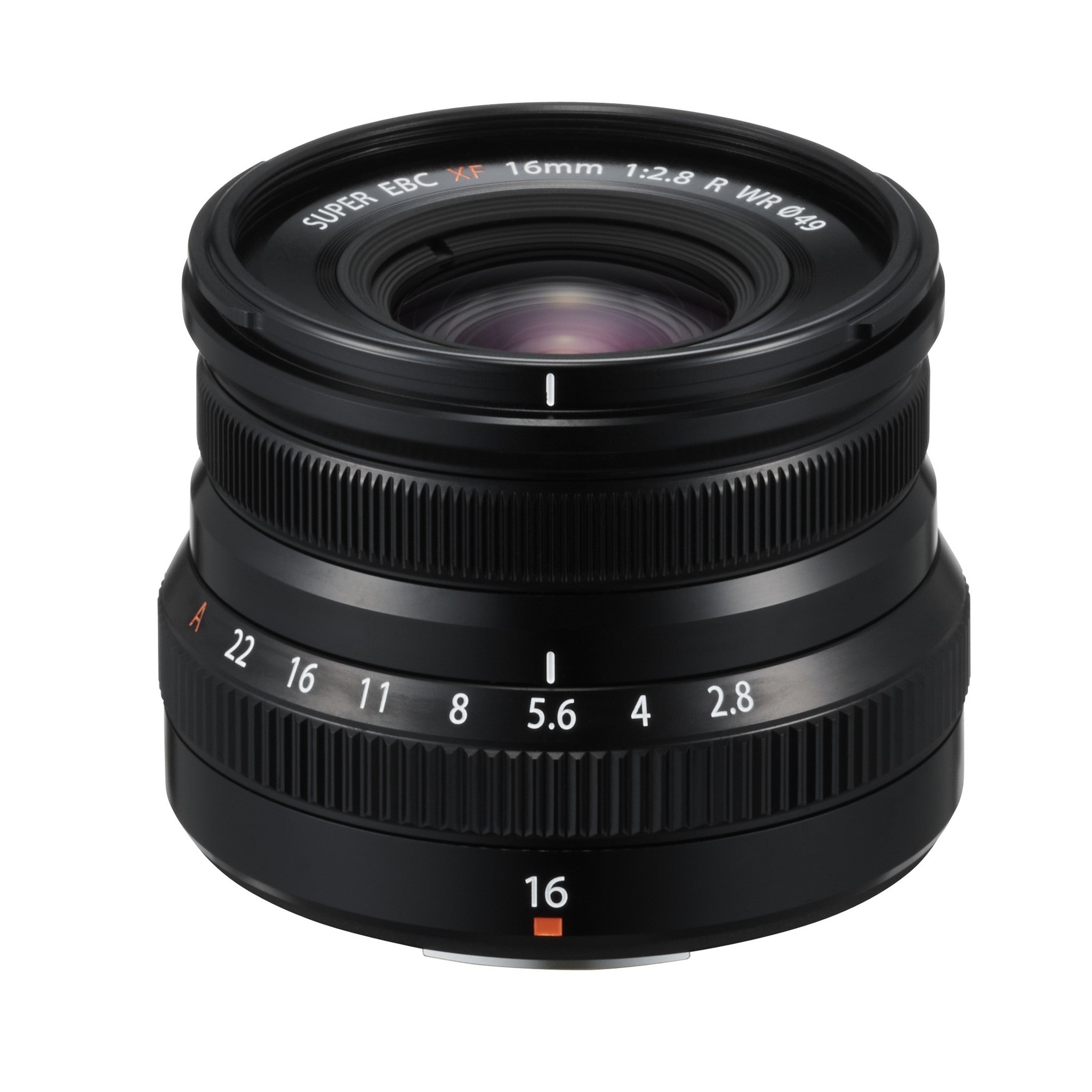 Fujifilm XF16mmF2.8 R WR Lens, Black